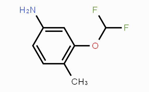 CAS No. 264194-31-2, 3-(Difluoromethoxy)-4-methylaniline