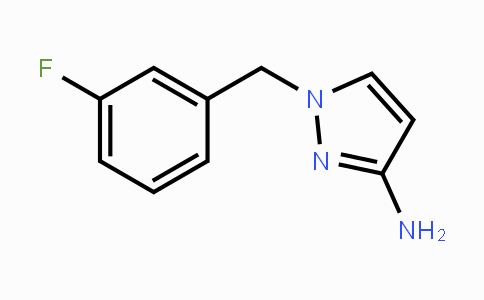 CAS No. 957480-06-7, 1-(3-Fluorobenzyl)-1H-pyrazol-3-amine