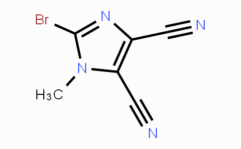 CAS No. 115905-43-6, 2-溴-1-甲基-1H-咪唑-4,5-二甲腈