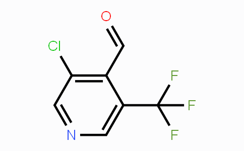 CAS No. 1256787-48-0, 3-Chloro-5-(trifluoromethyl)isonicotinaldehyde