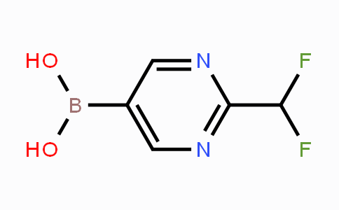 CAS No. 2096341-52-3, 2-(Difluoromethyl)pyrimidin-5-ylboronic acid