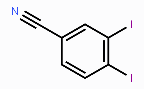 CAS No. 1369955-53-2, 3,4-Diiodobenzonitrile