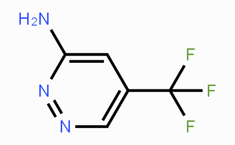 CAS No. 1211591-88-6, 5-(trifluoromethyl)pyridazin-3-amine