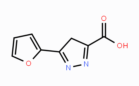 CAS No. 116153-81-2, 5-(2-FURYL)-4H-PYRAZOLE-3-CARBOXYLIC ACID