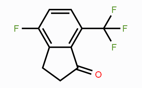 CAS No. 1260008-72-7, 4-Fluoro-7-(trifluoromethyl)indan-1-one