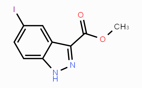 CAS No. 1079-47-6, Methyl 5-iodo-1H-indazole-3-carboxylate