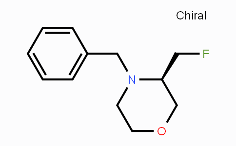 CAS No. 218594-80-0, (R)-4-Benzyl-3-(fluoromethyl)morpholine