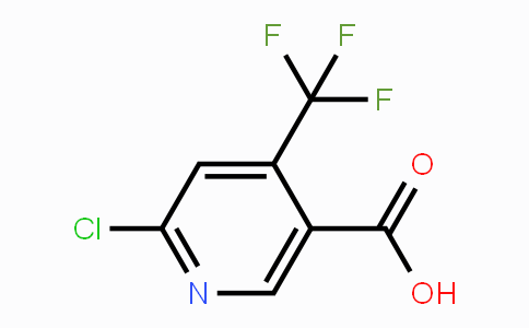 CAS No. 261635-77-2, 6-Chloro-4-(trifluoromethyl)nicotinic acid