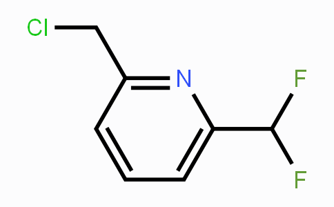 CAS No. 1211525-99-3, 2-(Chloromethyl)-6-(difluoromethyl)pyridine