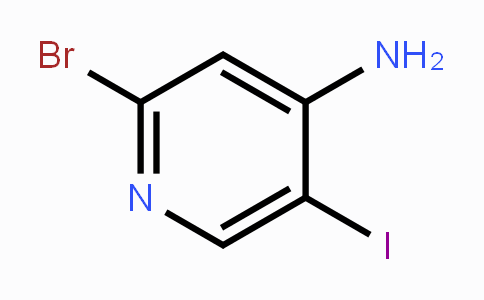 CAS No. 1300750-78-0, 2-Bromo-5-iodopyridin-4-amine