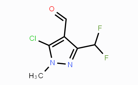CAS No. 660845-30-7, 5-Chloro-3-(difluoromethyl)-1-methyl-1H-pyrazole-4-carbaldehyde