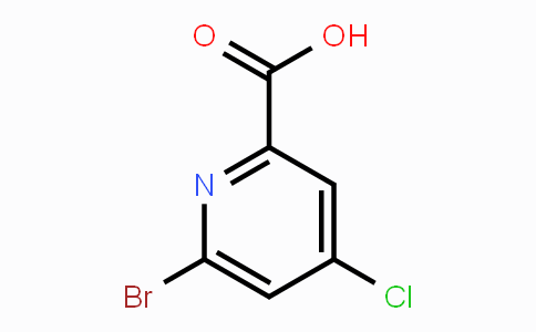 CAS No. 1060811-25-7, 6-Bromo-4-chloropicolinic acid