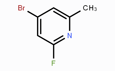 CAS No. 1227565-50-5, 4-Bromo-2-fluoro-6-methylpyridine
