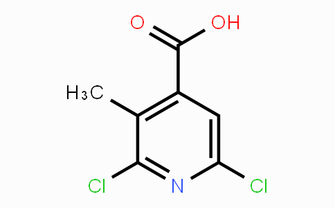 CAS No. 1256835-40-1, 2,6-Dichloro-3-methylpyridine-4-carboxylic acid