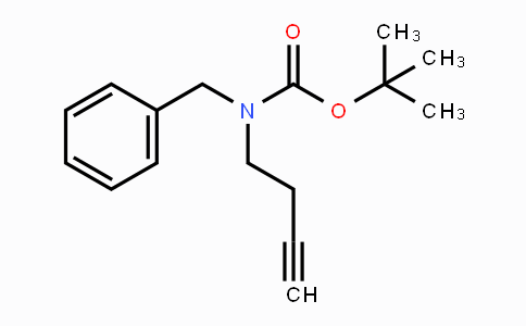 CAS No. 142301-75-5, Tert-butyl benzyl(but-3-ynyl)carbamate