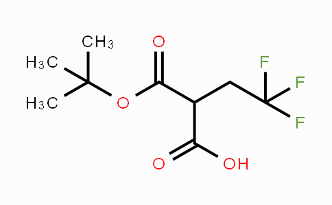 CAS No. 544479-61-0, 2-(Tert-butoxycarbonyl)-4,4,4-trifluorobutanoic acid