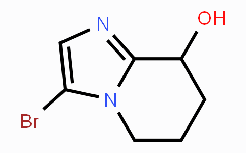 CAS No. 1785570-80-0, 3-Bromo-5,6,7,8-tetrahydroimidazo[1,2-a]pyridine-8-ol