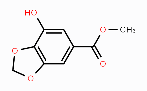 CAS No. 116119-01-8, methyl 7-hydroxy-1,3-benzodioxole-5-carboxylate