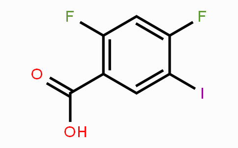 CAS No. 161531-51-7, 2,4-Difluoro-5-iodobenzoic acid