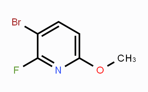 CAS No. 1227599-27-0, 3-Bromo-2-fluoro-6-methoxypyridine