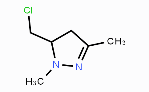 CAS No. 852227-86-2, 5-(Chloromethyl)-1,3-dimethyl-4,5-dihydro-1H-pyrazole