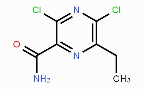 CAS No. 313340-08-8, 3,5-Dichloro-6-ethylpyrazine-2-carboxamide