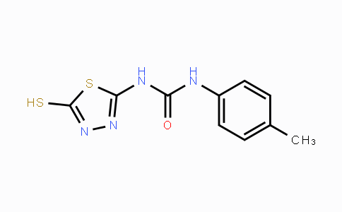 CAS No. 710311-95-8, 1-(5-Mercapto-1,3,4-thiadiazol-2-yl)-3-p-tolylurea