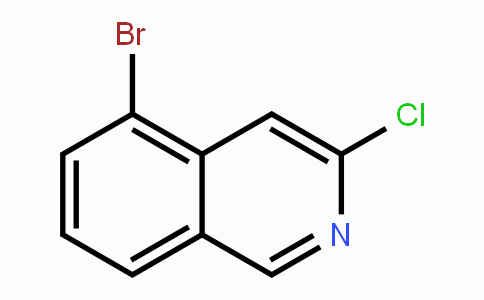 CAS No. 1029720-67-9, 5-Bromo-3-chloroisoquinoline