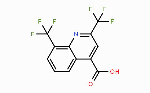 CAS No. 35853-50-0, 2,8-Bis(trifluoromethyl)quinoline-4-carboxylic acid