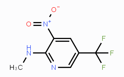 CAS No. 175277-21-1, N-Methyl-3-nitro-5-(trifluoromethyl)pyridin-2-amine