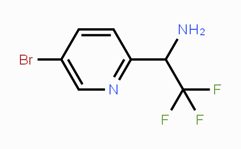 CAS No. 1211519-70-8, 1-(5-Bromo(2-pyridyl))-2,2,2-trifluoroethylamine