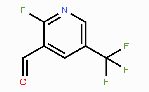 CAS No. 1227565-42-5, 2-Fluoro-5-(trifluoromethyl)pyridine-3-carbaldehyde