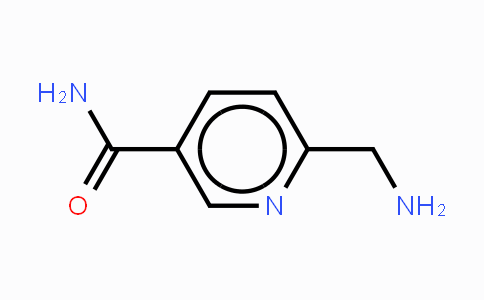 CAS No. 182159-58-6, 3-pyridinecarboxamide,6-(aminomethyl)-