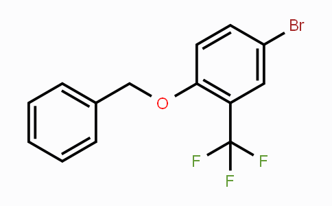 CAS No. 169247-46-5, 1-(Benzyloxy)-4-bromo-2-(trifluoromethyl)benzene