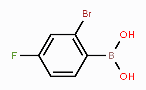 CAS No. 1217501-12-6, (2-Bromo-4-fluorophenyl)boronic acid