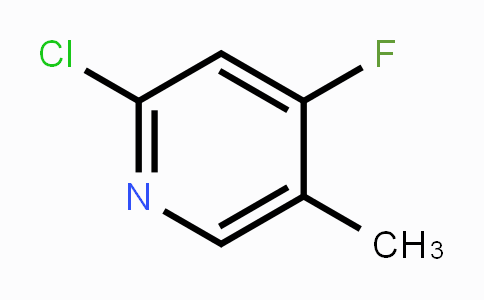 CAS No. 1227574-24-4, 2-Chloro-4-fluoro-5-methylpyridine