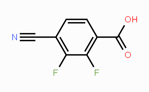 CAS No. 1033997-04-4, 4-Cyano-2,3-difluorobenzoic acid