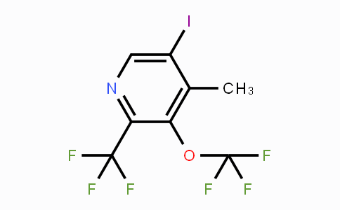 1804349-68-5 | 5-Iodo-4-methyl-3-(trifluoromethoxy)-2-(trifluoromethyl)pyridine