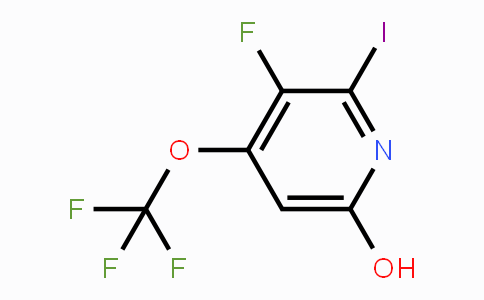 1803685-47-3 | 3-Fluoro-6-hydroxy-2-iodo-4-(trifluoromethoxy)pyridine