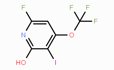 1804311-89-4 | 6-Fluoro-2-hydroxy-3-iodo-4-(trifluoromethoxy)pyridine