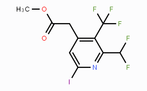 MC431391 | 1805072-19-8 | Methyl 2-(difluoromethyl)-6-iodo-3-(trifluoromethyl)pyridine-4-acetate