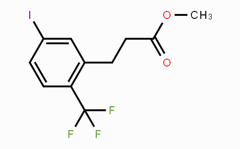 CAS No. 1261444-74-9, Methyl 3-(5'-iodo-2'-(trifluoromethyl)phenyl)propionate