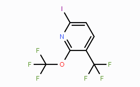 1804585-18-9 | 6-Iodo-2-(trifluoromethoxy)-3-(trifluoromethyl)pyridine