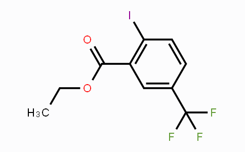 CAS No. 1261444-12-5, Ethyl 2-iodo-5-(trifluoromethyl)benzoate