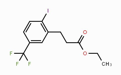 1261648-63-8 | Ethyl 3-(2'-iodo-5'-(trifluoromethyl)phenyl)propionate