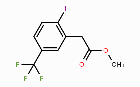 1261753-55-2 | Methyl 2-iodo-5-(trifluoromethyl)phenylacetate