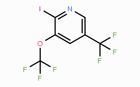 CAS No. 1803476-66-5, 2-Iodo-3-(trifluoromethoxy)-5-(trifluoromethyl)pyridine