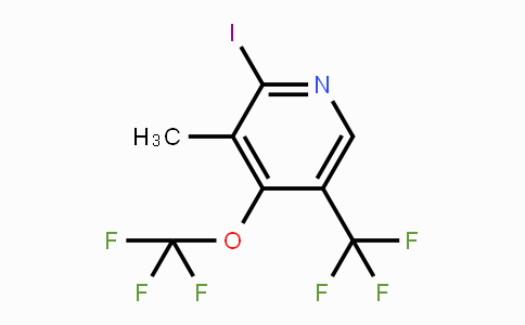 1806162-75-3 | 2-Iodo-3-methyl-4-(trifluoromethoxy)-5-(trifluoromethyl)pyridine