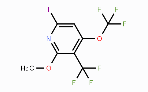 1804732-36-2 | 6-Iodo-2-methoxy-4-(trifluoromethoxy)-3-(trifluoromethyl)pyridine