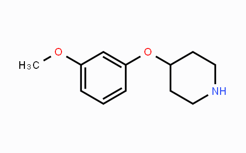 CAS No. 162402-37-1, 4-(3-Methoxyphenoxy)piperidine